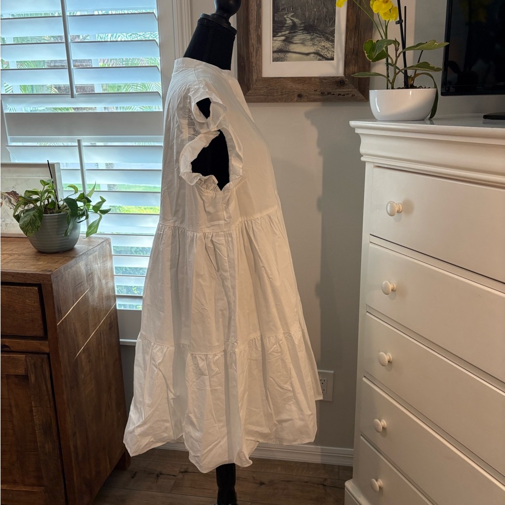 CHIC SOUL
Charmingly Cute Dress - White, 3X - Picture 2 of 10